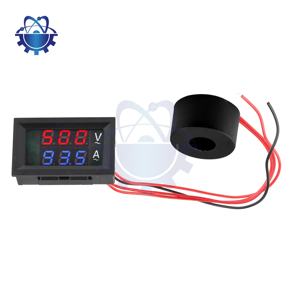 AC 50-500V 10A 50A 100A  ÷    ׽ LED  Ammeter   Ʈ  